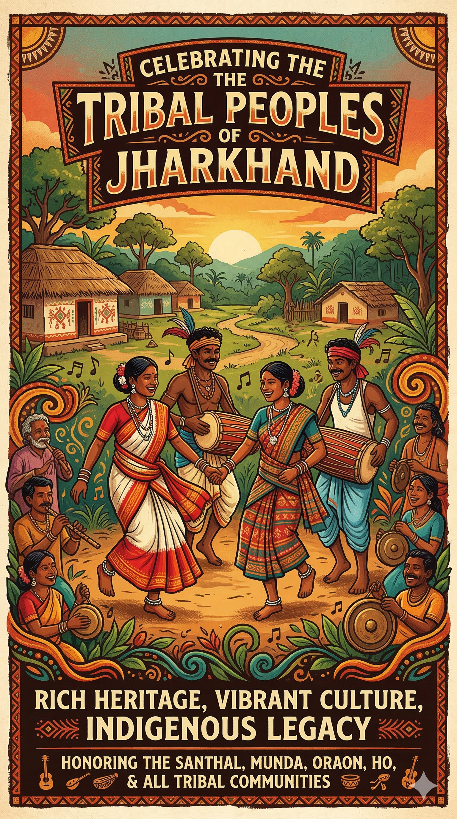 Sarhul Festival Jharkhand